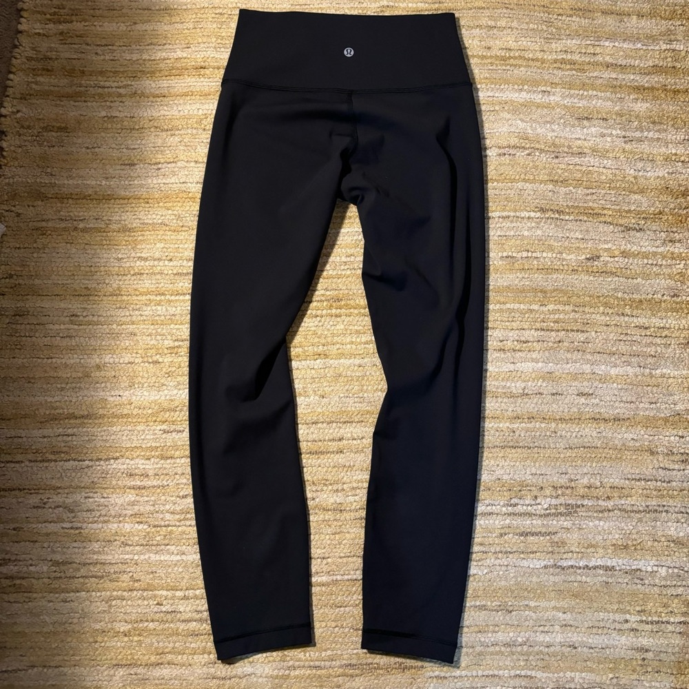 Lululemon black leggings size 6